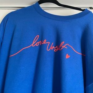 Blue Crewneck Sweatshirt